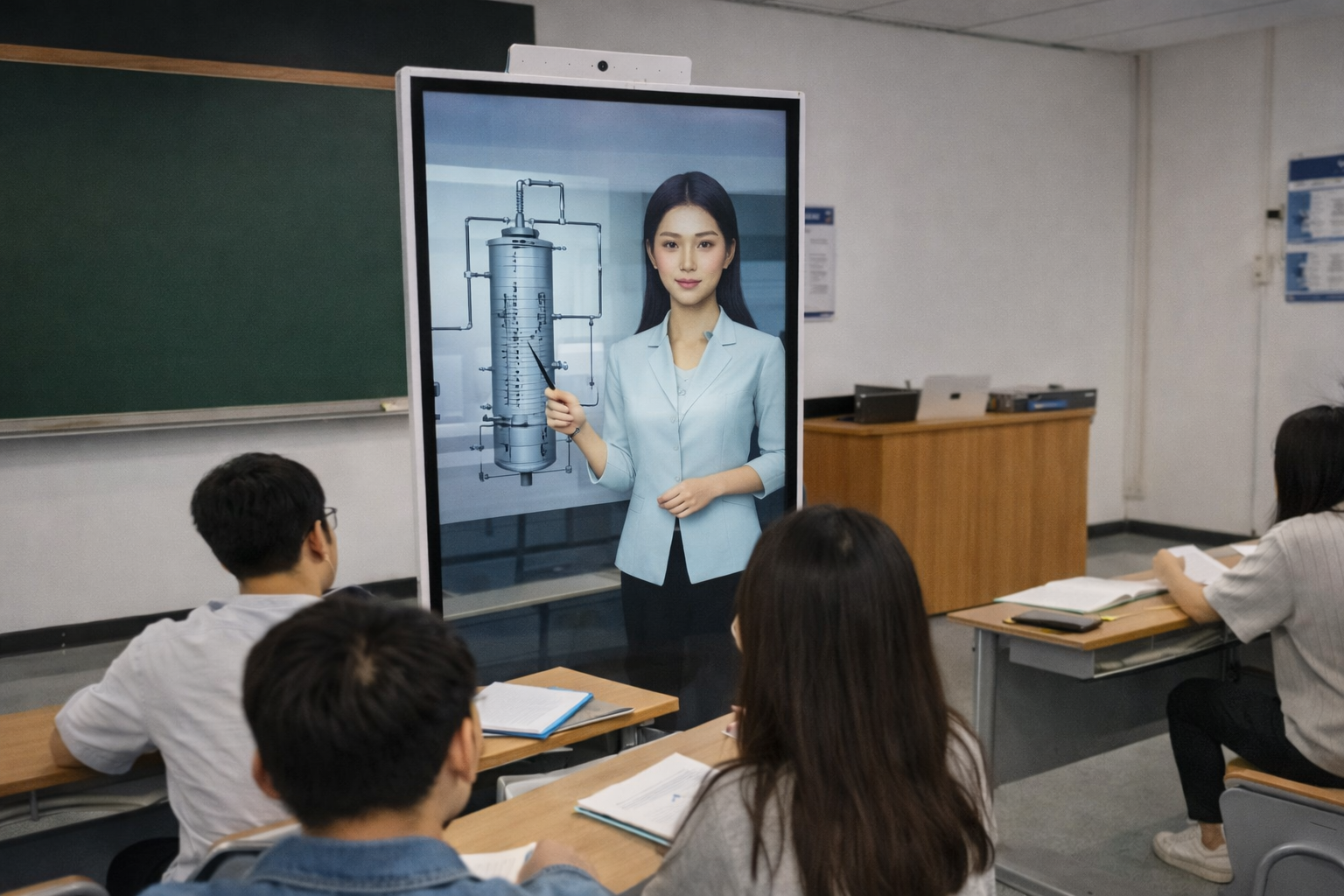 化工 AI 智能教学机器人