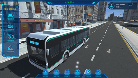 无人驾驶公交数字孪生系统