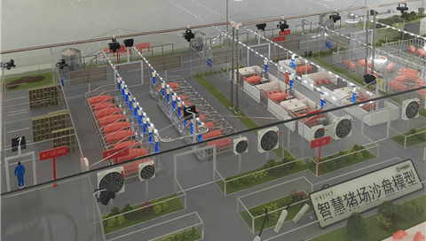 智慧猪场数字孪生沙盘